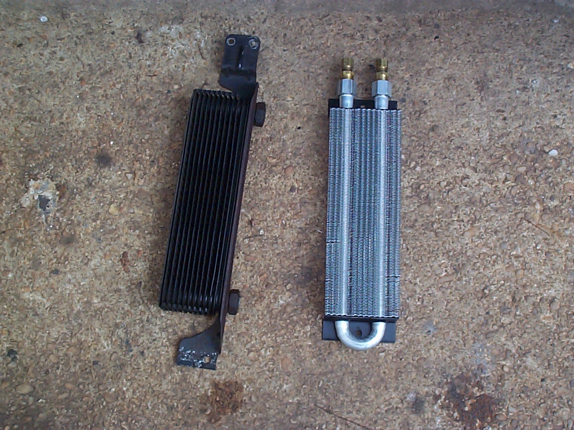 Power steering cooler Bronco Forum Full Size Ford Bronco Forum